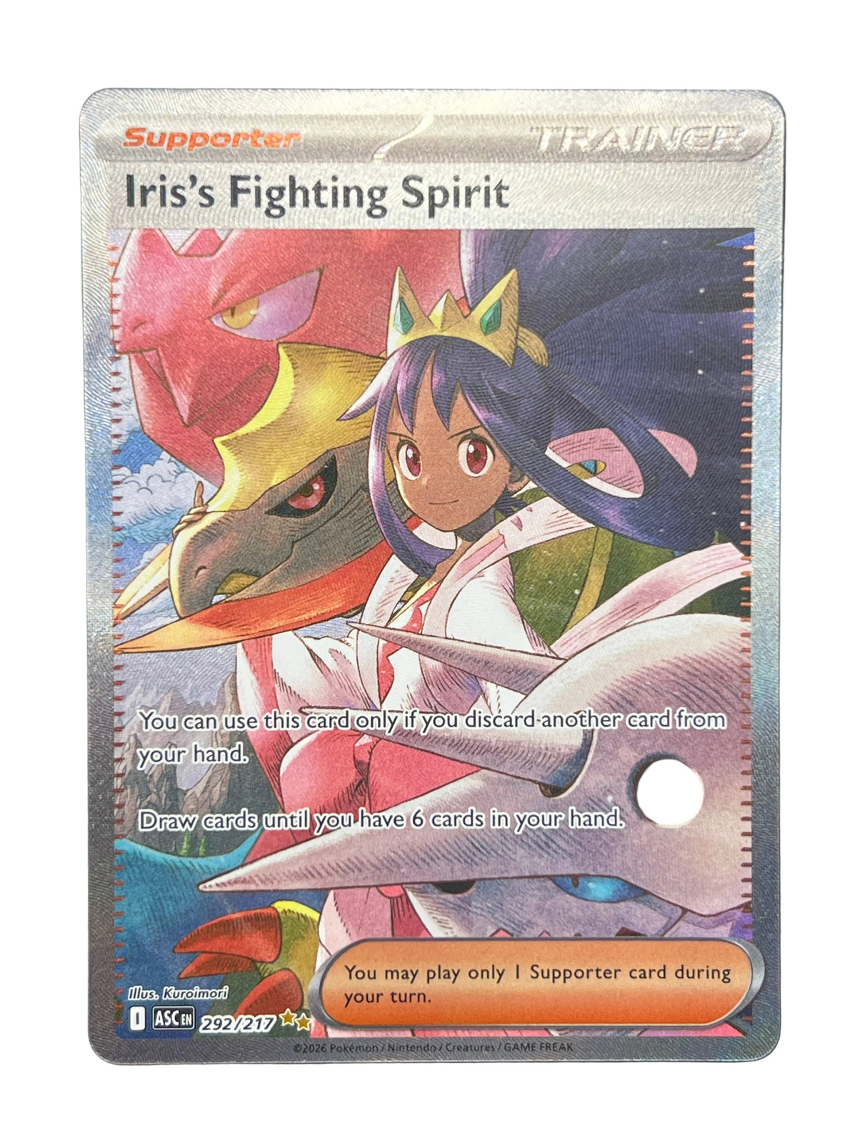 Pokémon - Iris’s Fighting Spirit 292/217 Ascended Heroes