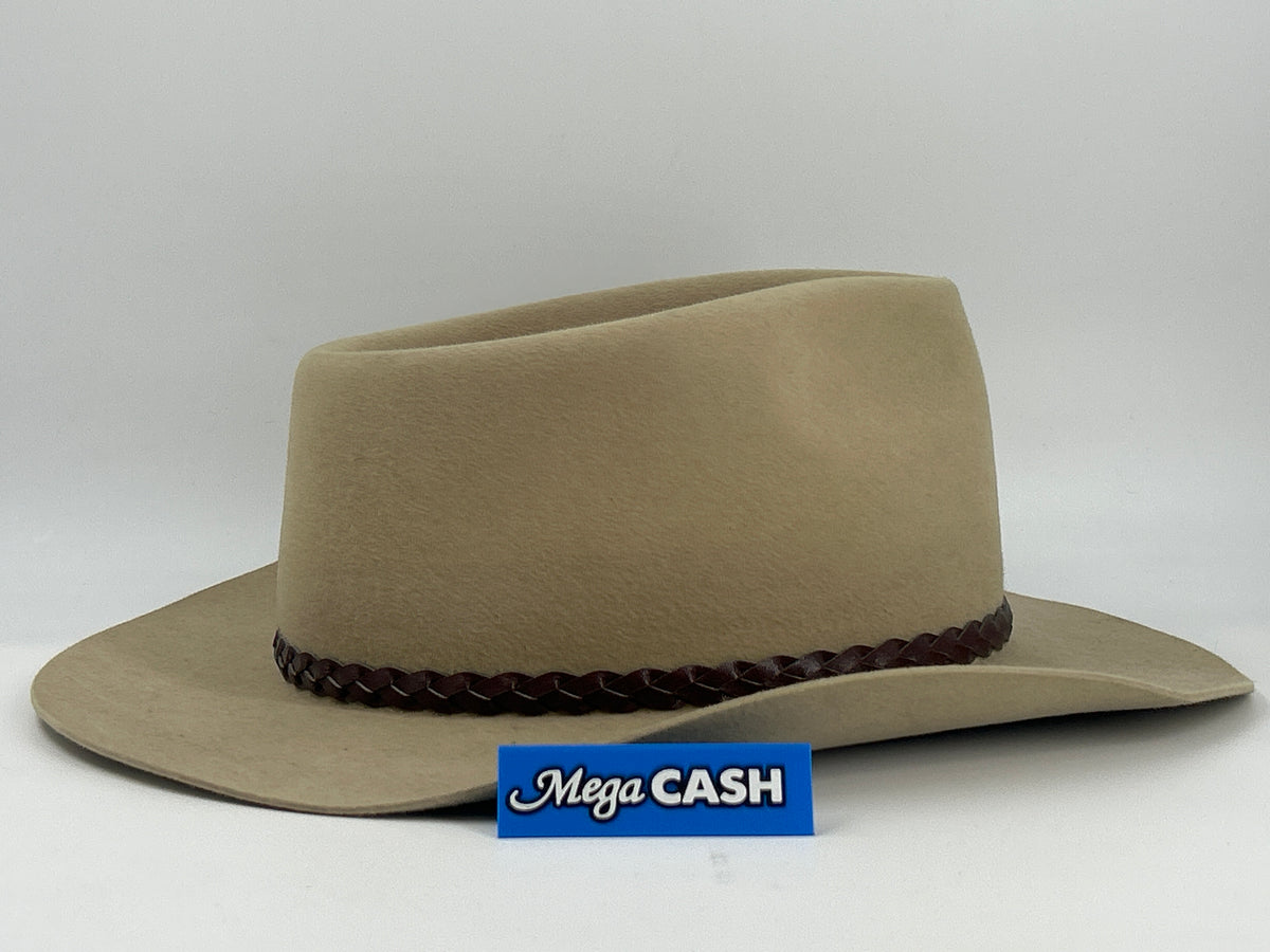 Akubra Imperial Quality Pure Fur Felt Hat - Size 60