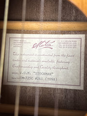 Maton Electric Acoustic EM725C W.O.M. “Stockman” Guitar with Hard Case