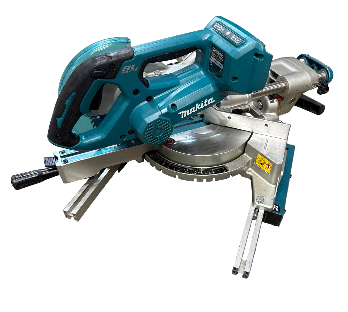 MAKITA DLS714 - 18Vx2 Mobile Brushless 190mm Slide Compound Saw + Stand