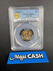 2023 RAM $2 Vietnam War C Graded Coin