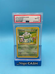 PSA 8 BULBASAUR  1ST ED