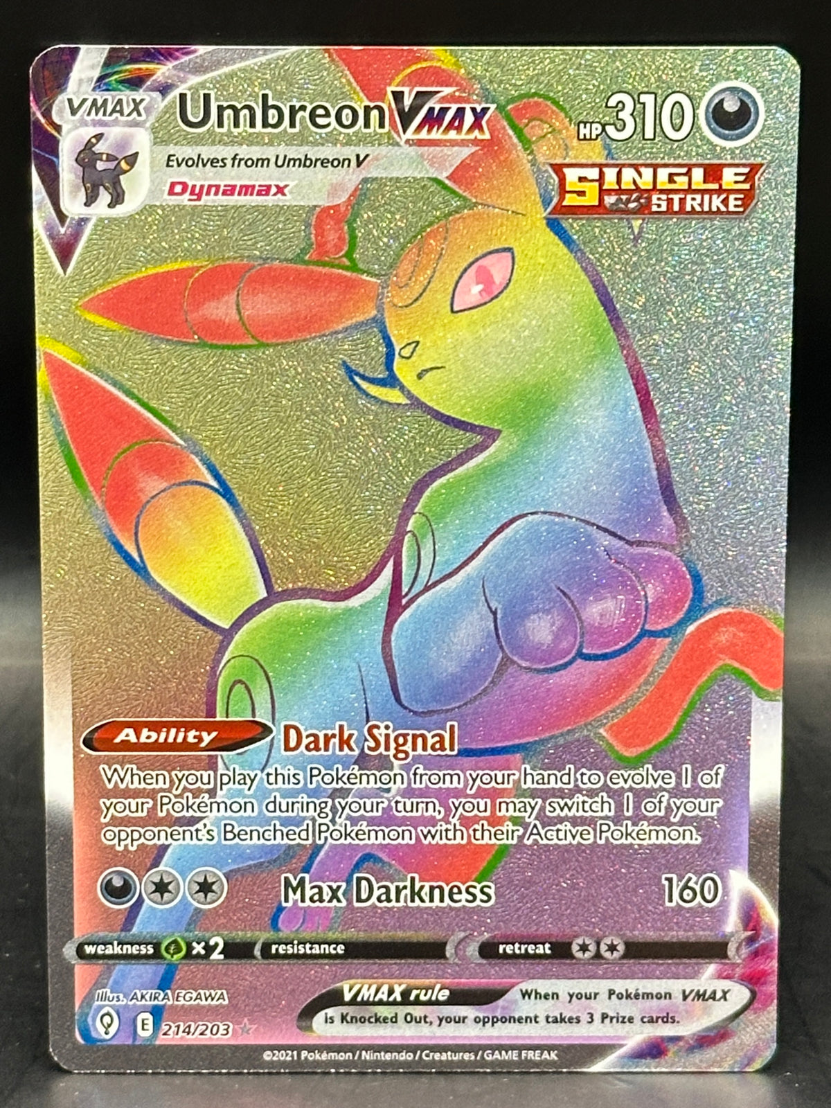 Umbreon VMAX - Evolving Skies - 214/203