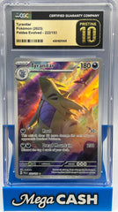 Pokémon - CGC Pristine 10 Tyranitar 222/193 Paldea Evolved