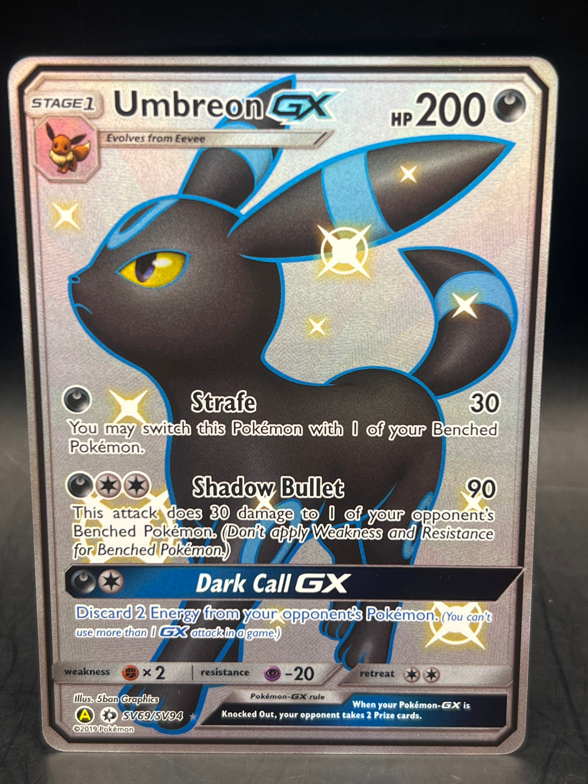 Umbreon  GX SV69/SV94 Hidden Fates