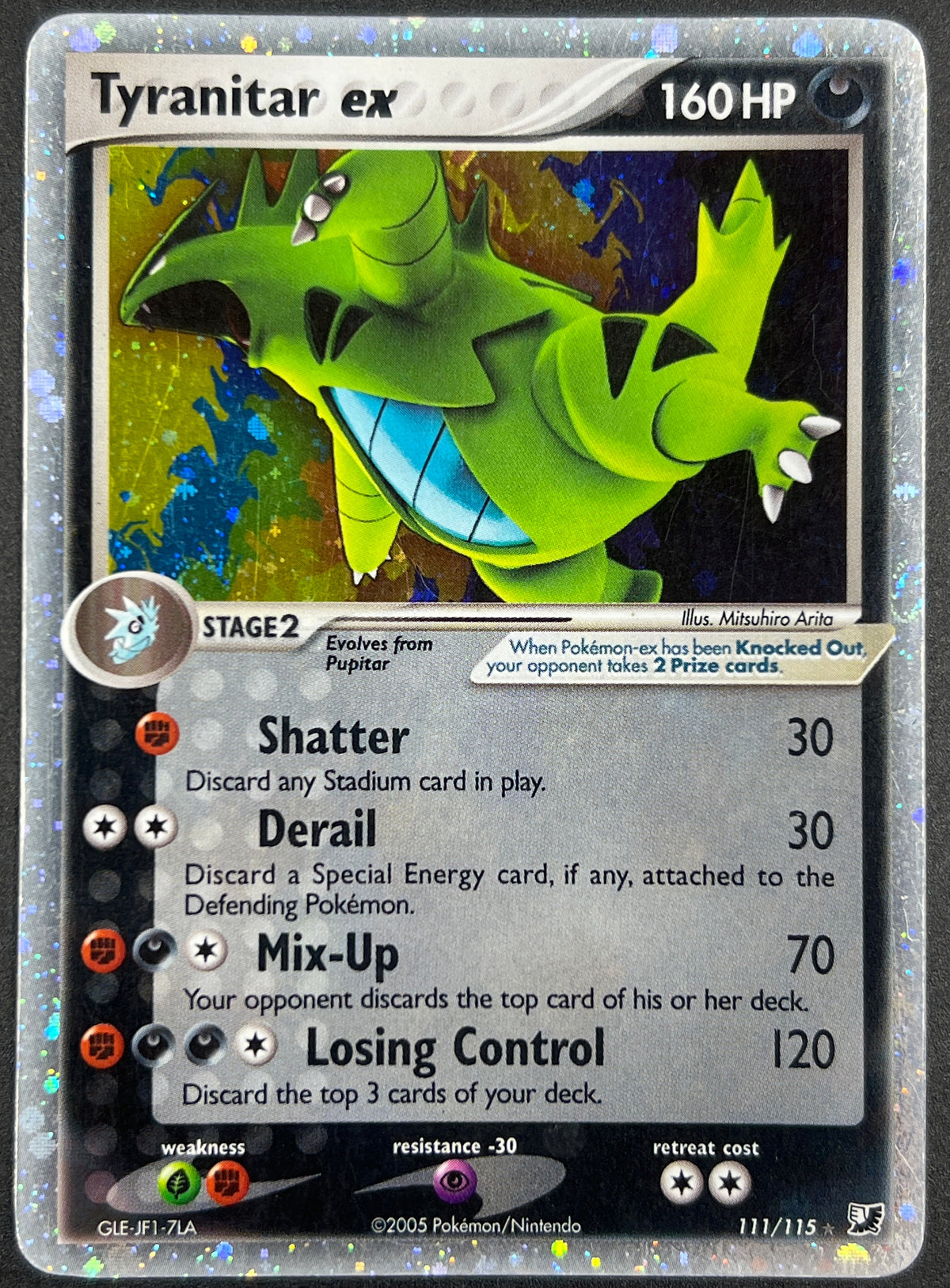 Pokémon - Tyranitar Ex 111/115 Unseen Forces
