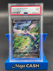 PSA 9 Aerodactyl V 180/196 Lost Origin