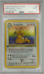 Pokemon PSA 9 1st Edition Dragonite Holo 4/62