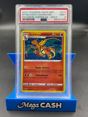 PSA 9 Special Delivery Charizard SWSH075 Black Star Promo