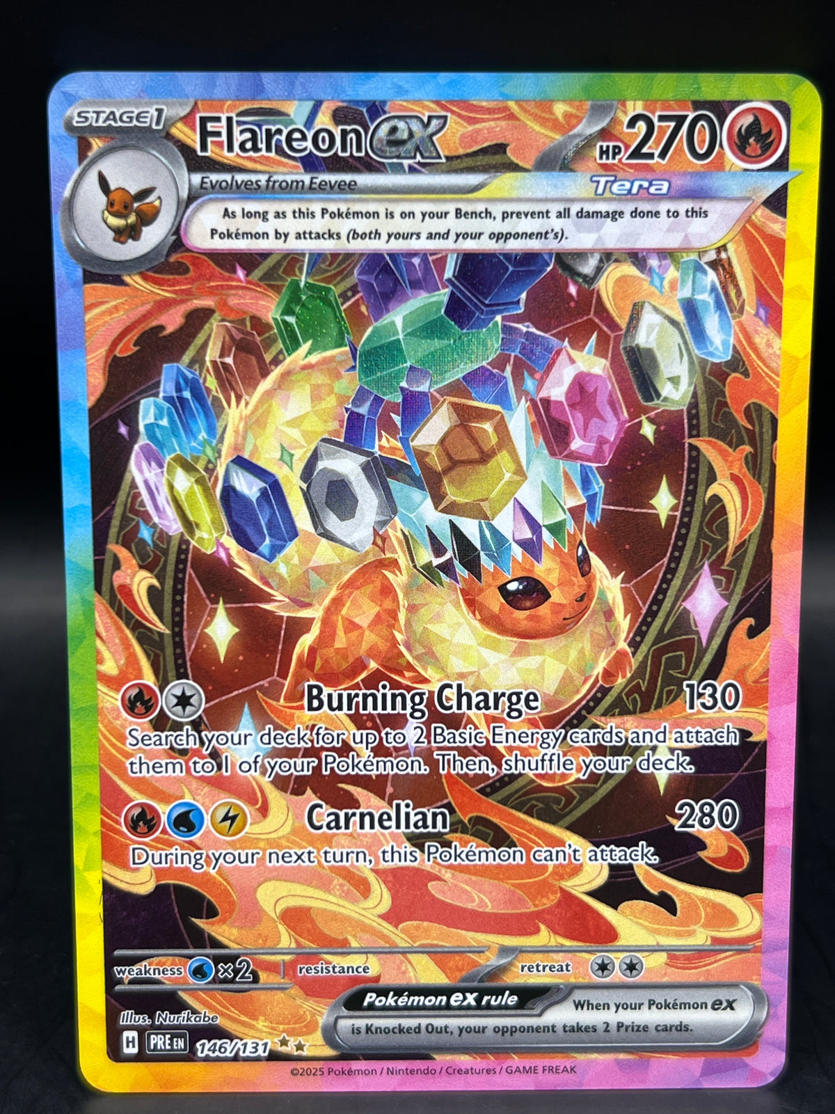 Flareon Ex 146/131 Prismatic Evolutions