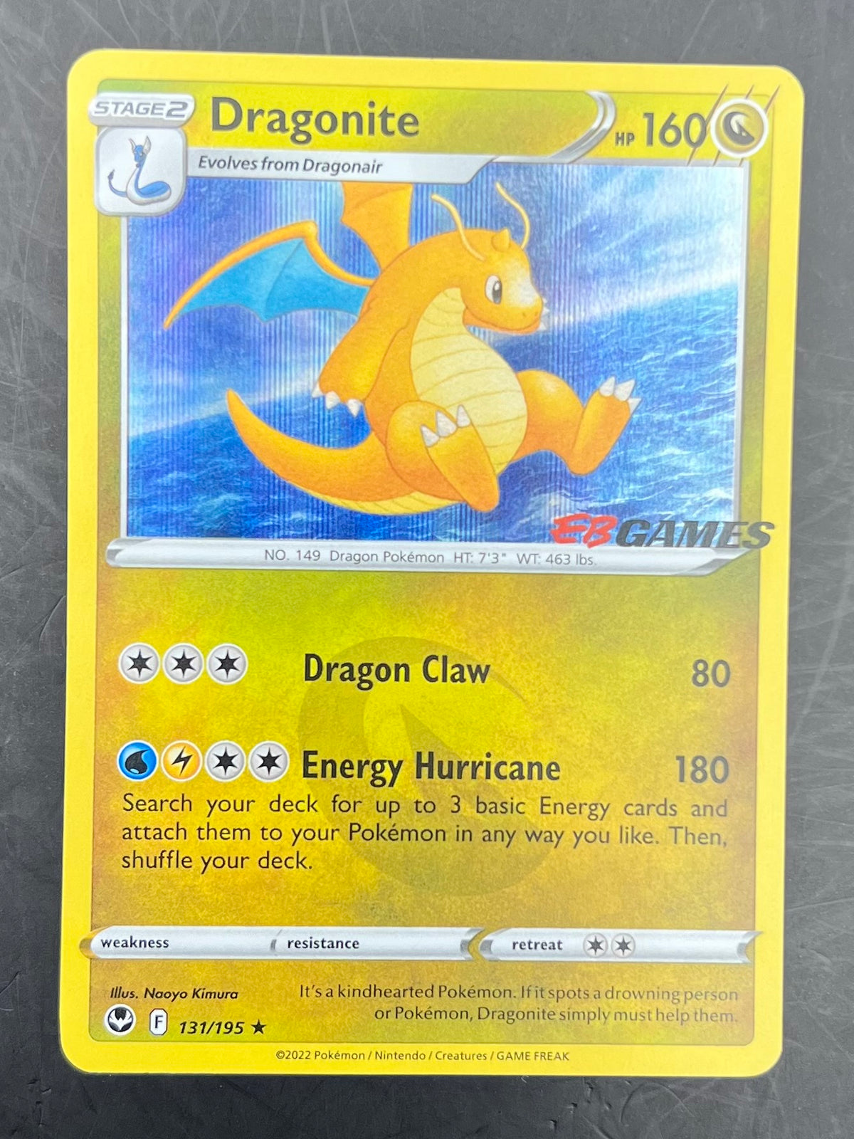 Dragonite Holo - EB Games Promo