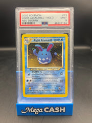 PSA 9 LIGHT AZUMARILL HOLO 13/105