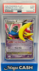 Pokémon - PSA 9 Cresselia LV.X 103/106 Great Encounters