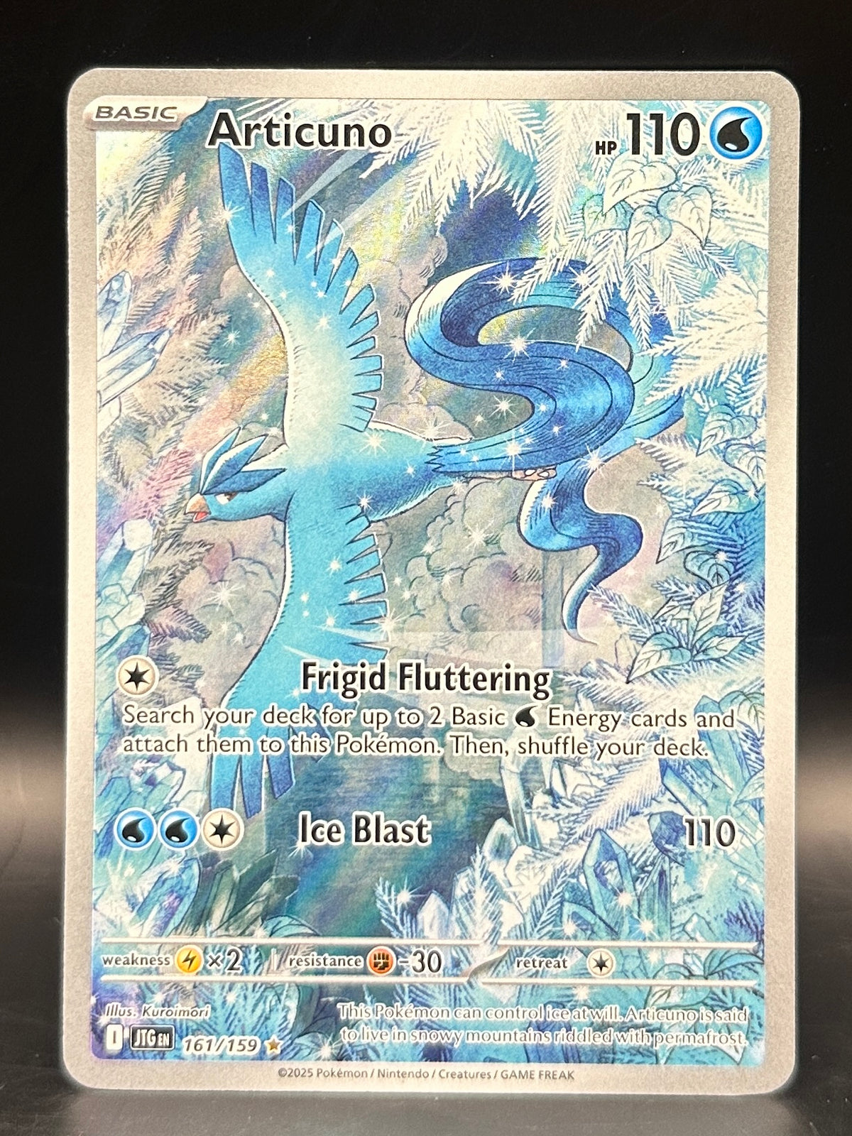 Articuno Illustration Rare - Journey Together - 161/159