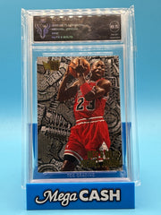 1995-96 Fleer Metal Michael Jordan #212 Nuts & Bolts - TCG 8.5