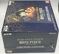 One Piece - OP-01 Romance Dawn Booster Box ( Blue Bottom)
