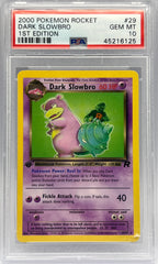 Pokémon - Dark Slowbro 29/82 1ST Edition Rocket PSA 10