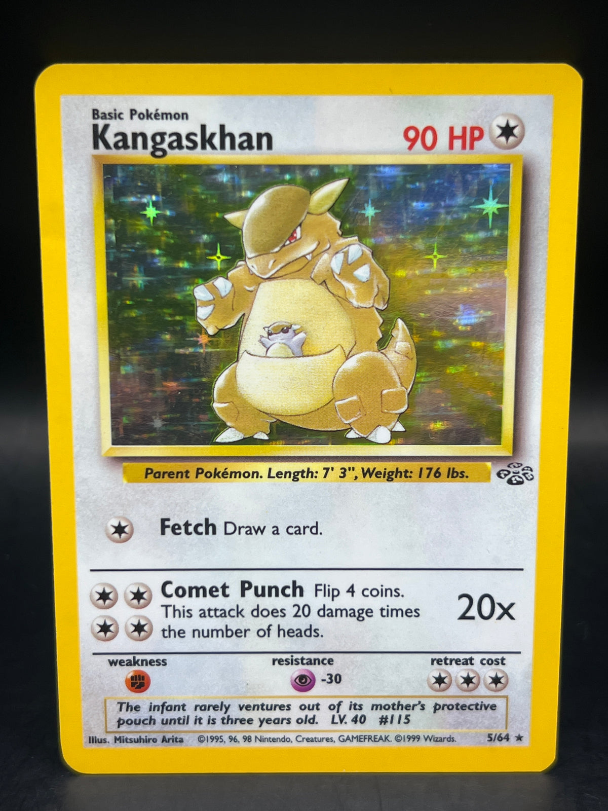 Kangaskhan 5/64 Holo Jungle