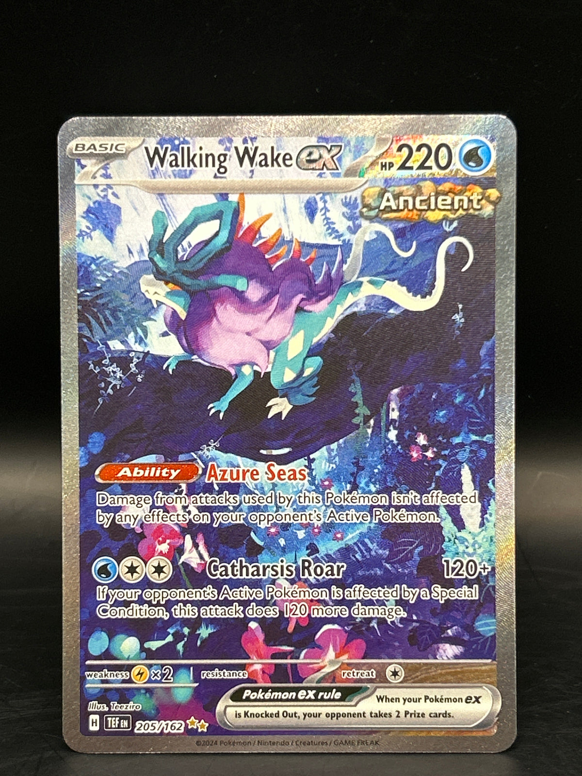 Walking awake EX 205/162 - Pokemon TCG