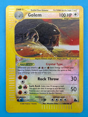 Golem Crystal Reverse Holo - Skyridge MINT