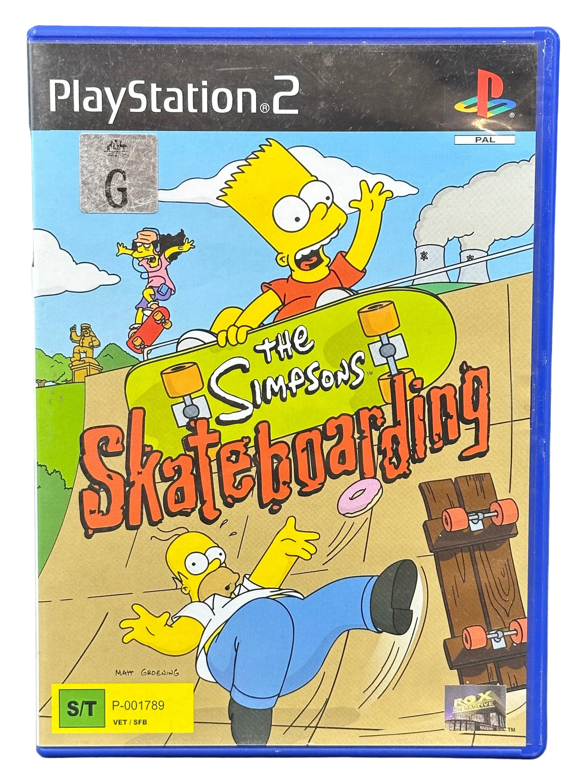 Sony - The Simpson’s Skateboarding - PS2 Game
