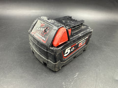 Milwaukee - 18V 5.0Ah Red Lithium-Ion - Tool Battery - M18B5