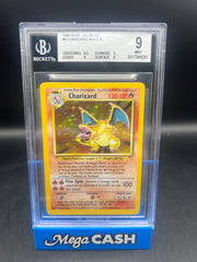BGS 9 CHARIZARD HOLO 4/102