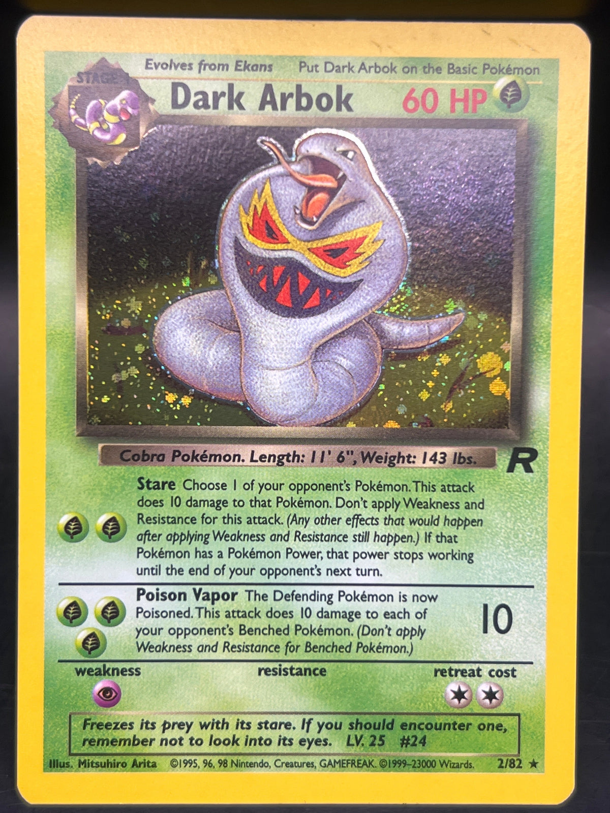 Pokémon - Dark Arbok 2/82 Holo Rocket