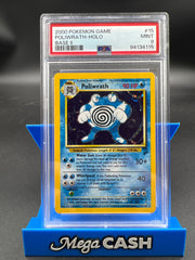 PSA 9 POLIWRATH HOLO 15/130 BASE SET 2