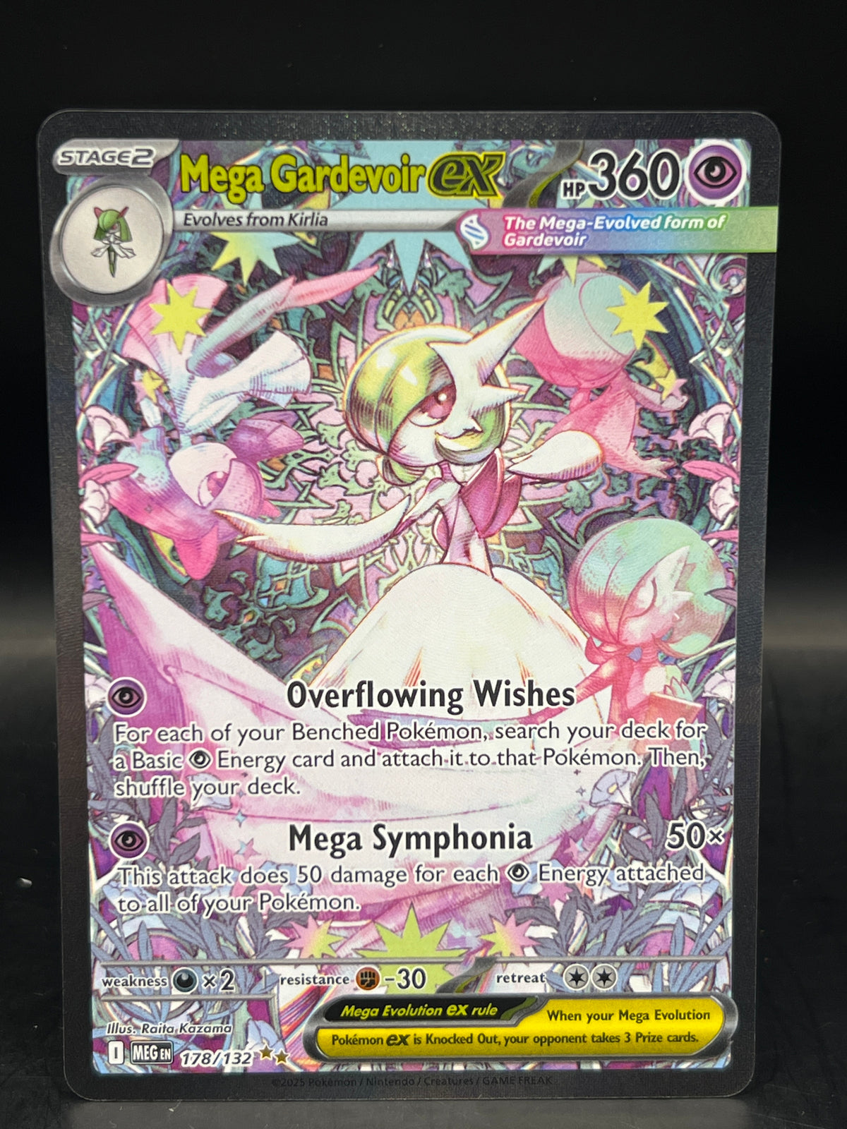 Mega Gardevoir Ex 178/132 Mega Evolutions