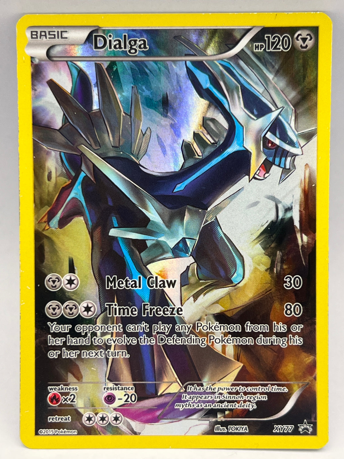 Pokémon - Dialga XY77 Black Star Promo