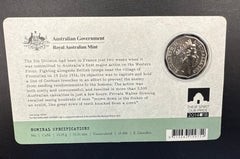 2016 50c Uncirculated Coin - The Battle of Fromelles - The Western Front - 1916-2016