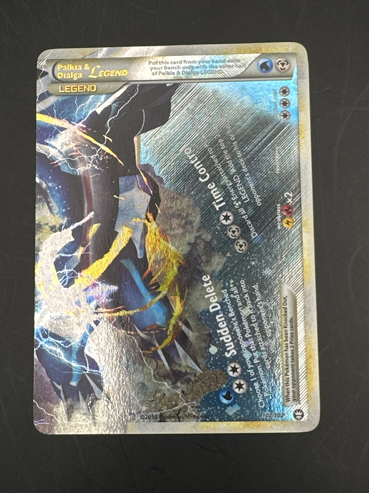 PALKIA & DIALGA LEGEND 102/102