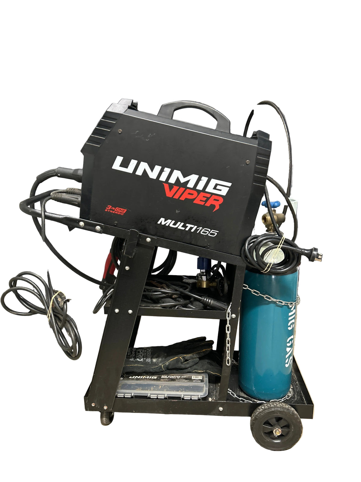 UNIMIG Viper Multi 165 MIG Welder Kit W/ Trolley