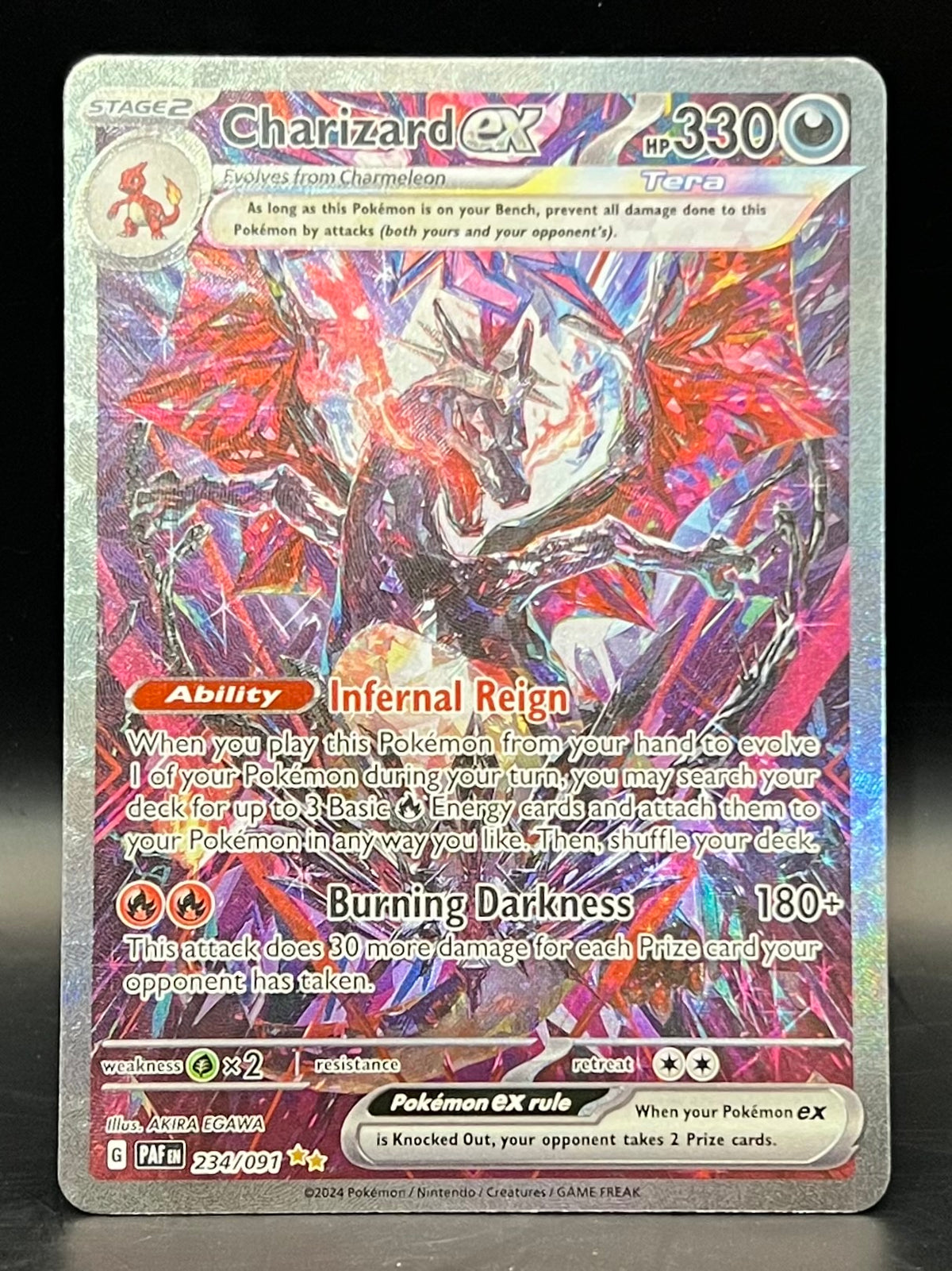 Charizard EX - Paldean Fates - 234/091