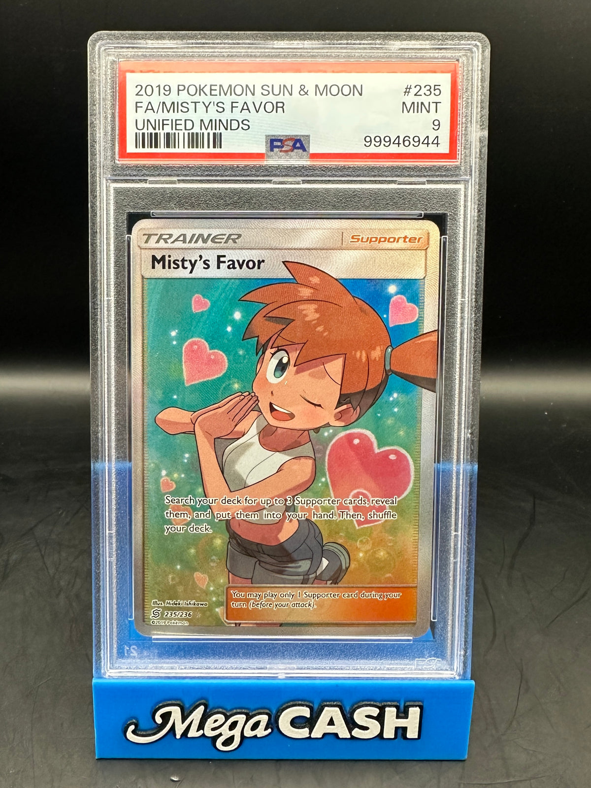 Misty’s Favor - Unified Minds - PSA MINT 9