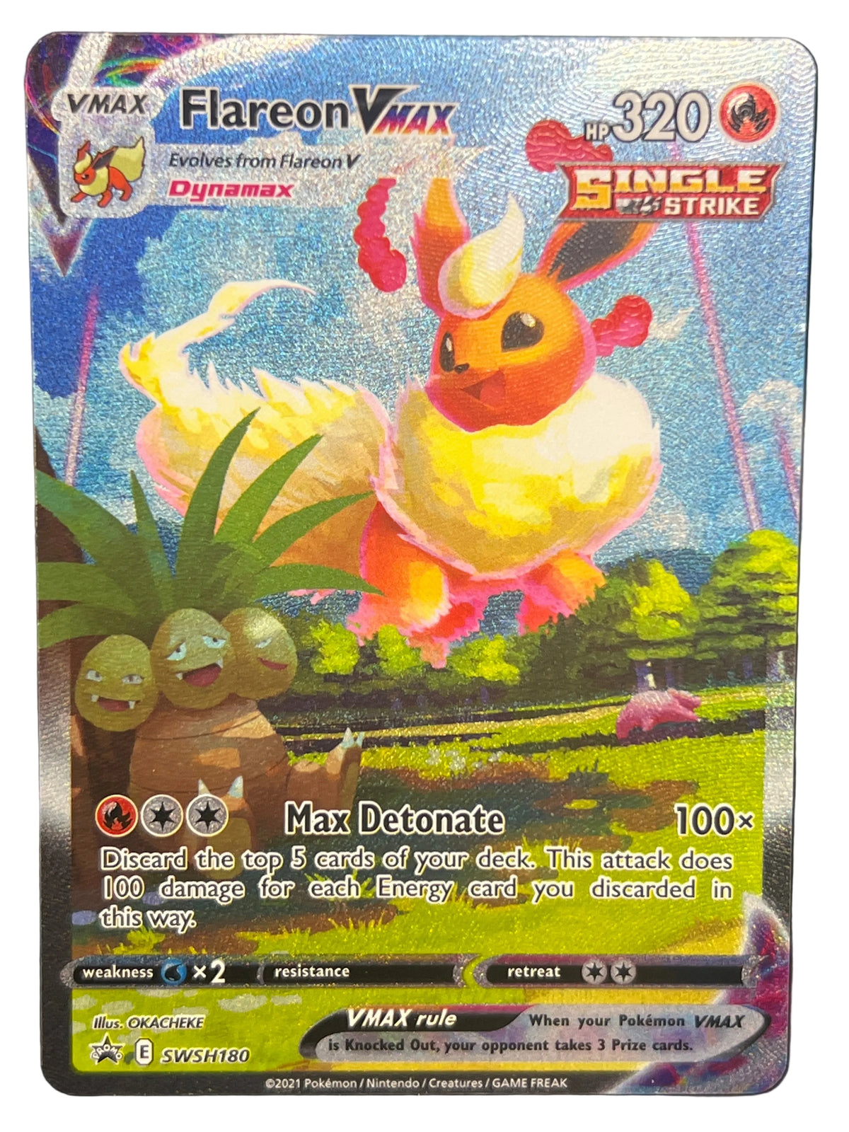 Pokémon - Flareon Vmax SWSH180