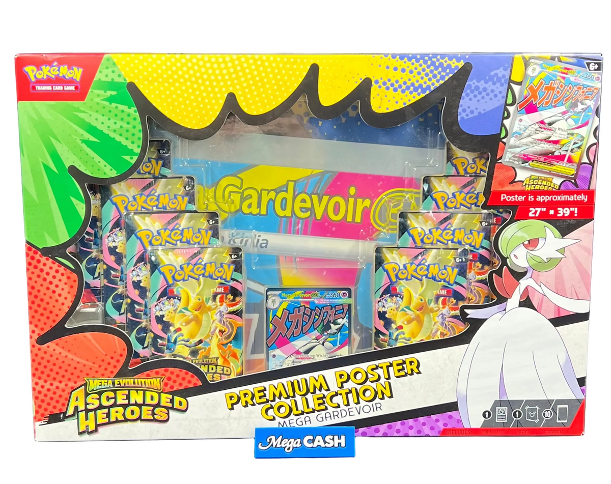 Ascended Heroes Premium Poster Collection Mega Gardevoir