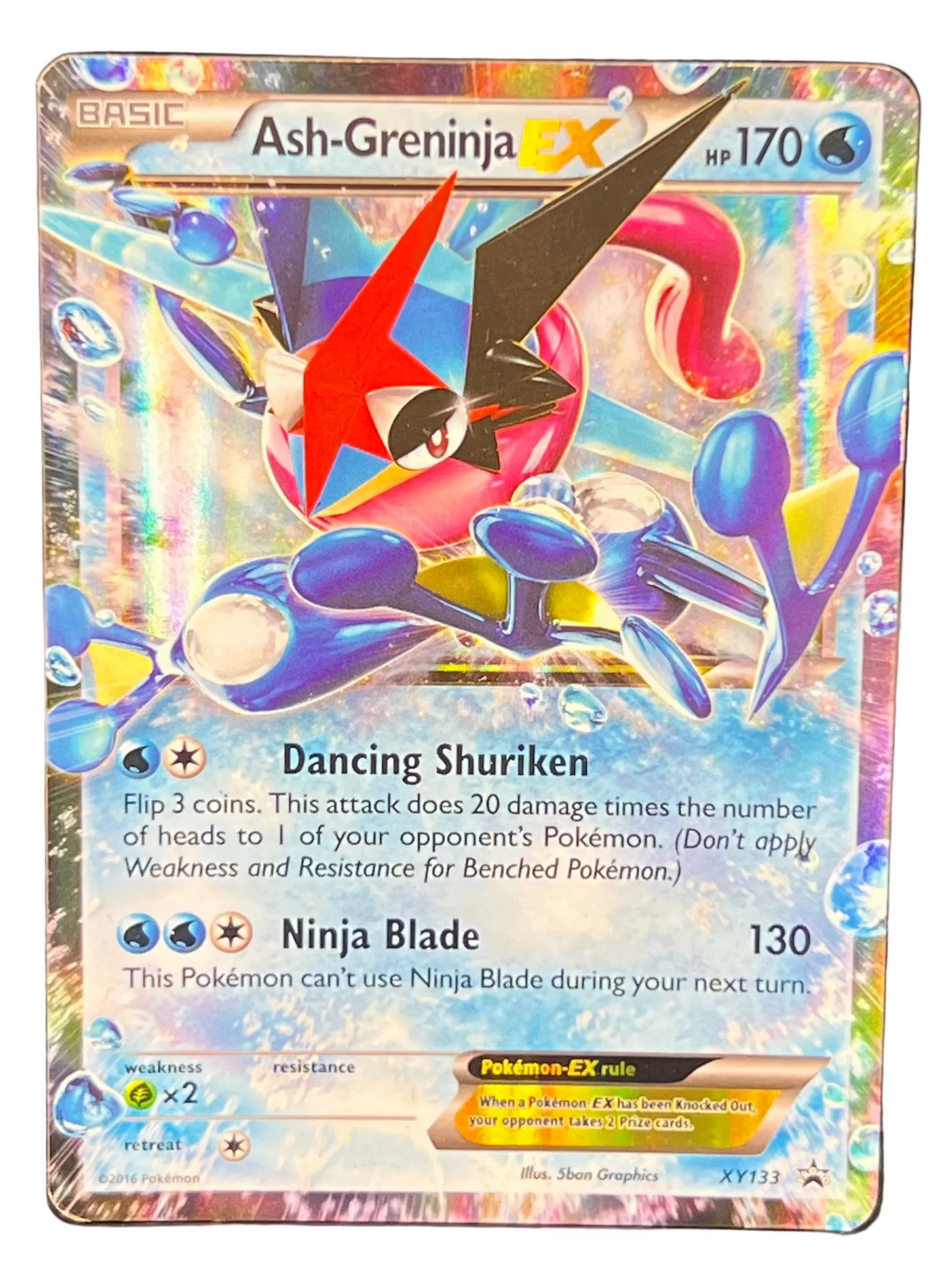 Pokémon - Ash-Greninja Ex XY133