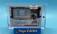 2021 Panini Impeccable Tylan Wallace 13/19 1 Troy Ounce Silver