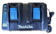 Makita 18v Lithium Dual Port Rapid Battery Charger - DC18RD