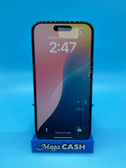 iPhone 15 256GB – Graphite - Mobile Phone | MTP63ZP/A - Unlocked - 95% Battery Health - Scratches At Corners + Crack On Back