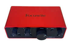 Focusrite Scarlett Solo 4th Gen Microphone Input
