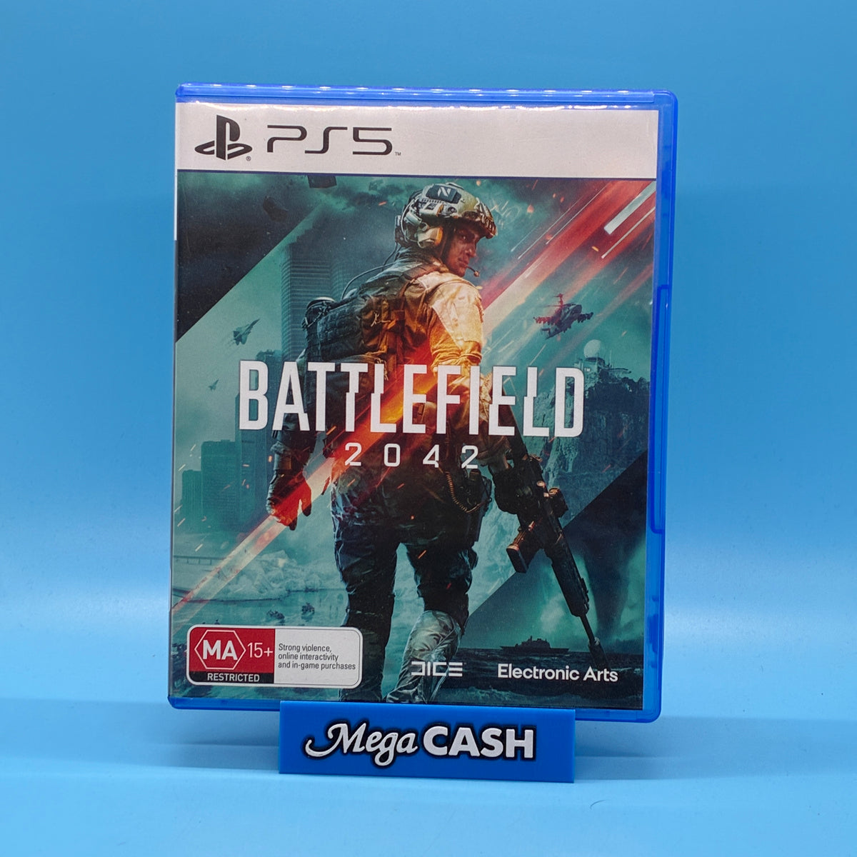 Battlefield 2042 - PS5 (Playstation 5) Game Disc W/ Case + Manual