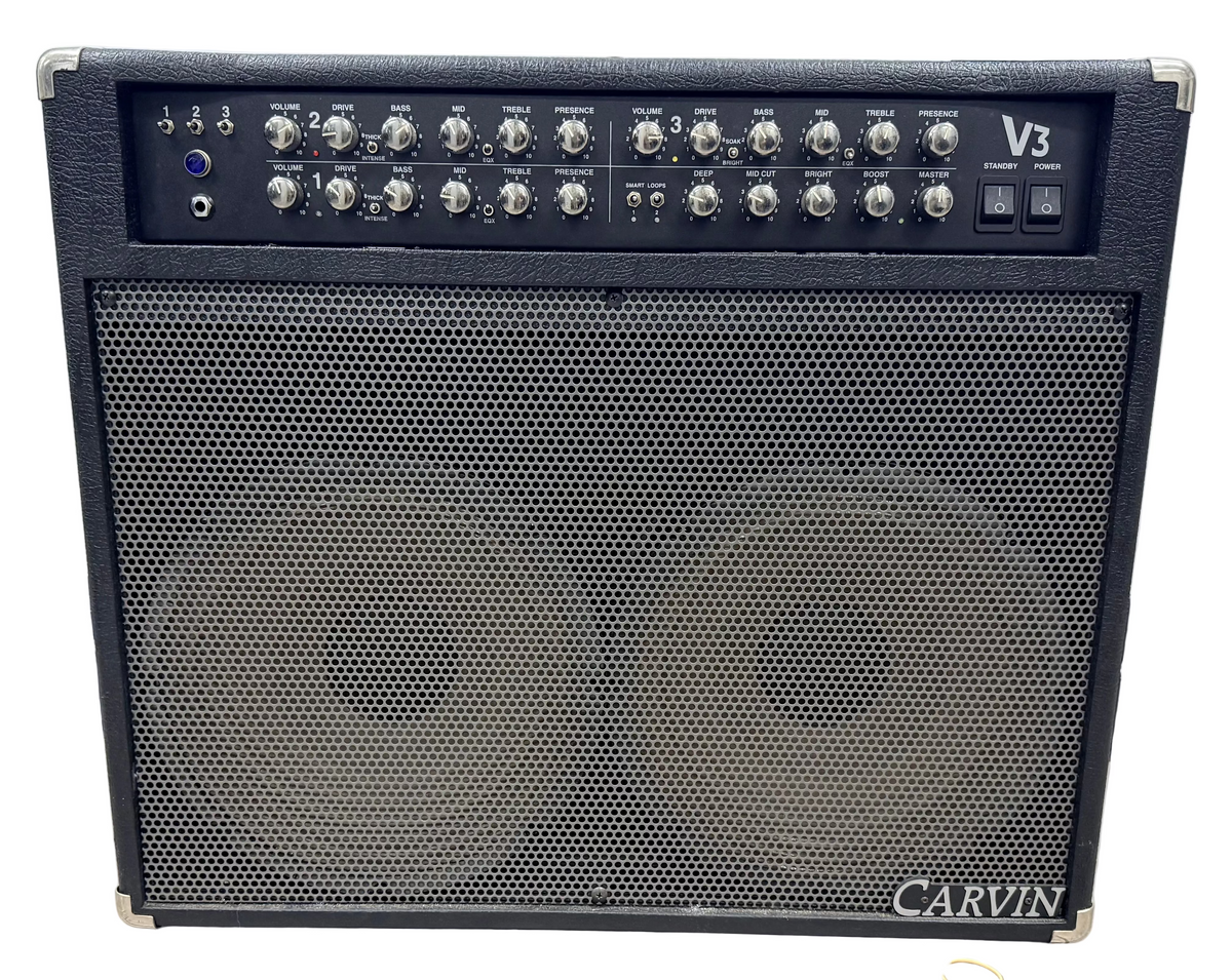 Carvin V3 100W 3-Channel Tube Amplifier - 2X12