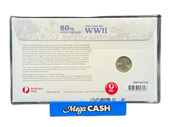 2025 80th Anniversary The End Of WWII $2 Coin - AusPost Uncirculated