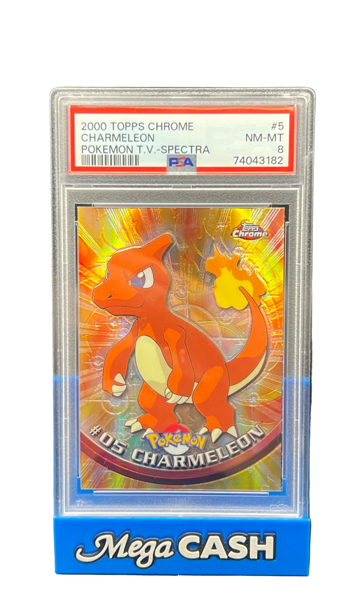 Pokémon - PSA 8 Charmeleon Topps Chrome #5