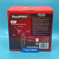 Tool PRO - 12V Soldering Iron Kit Brand New -620426