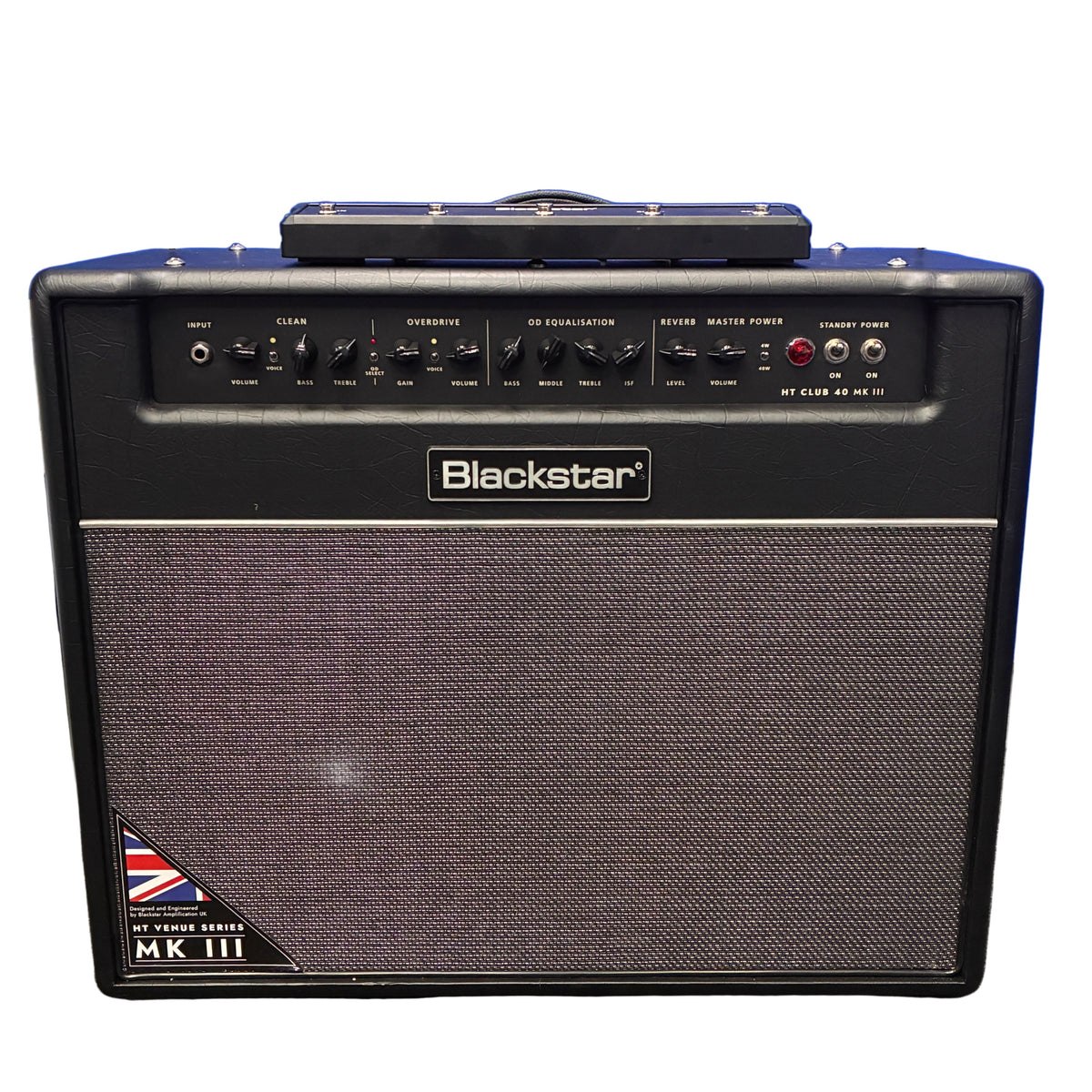 BLACKSTAR GUITAR AMPLIFIER HT CLUB 40 MK III + BLACKSTAR FS-14 FOOTSWITCH - W/ POWER CORD, & LEAD