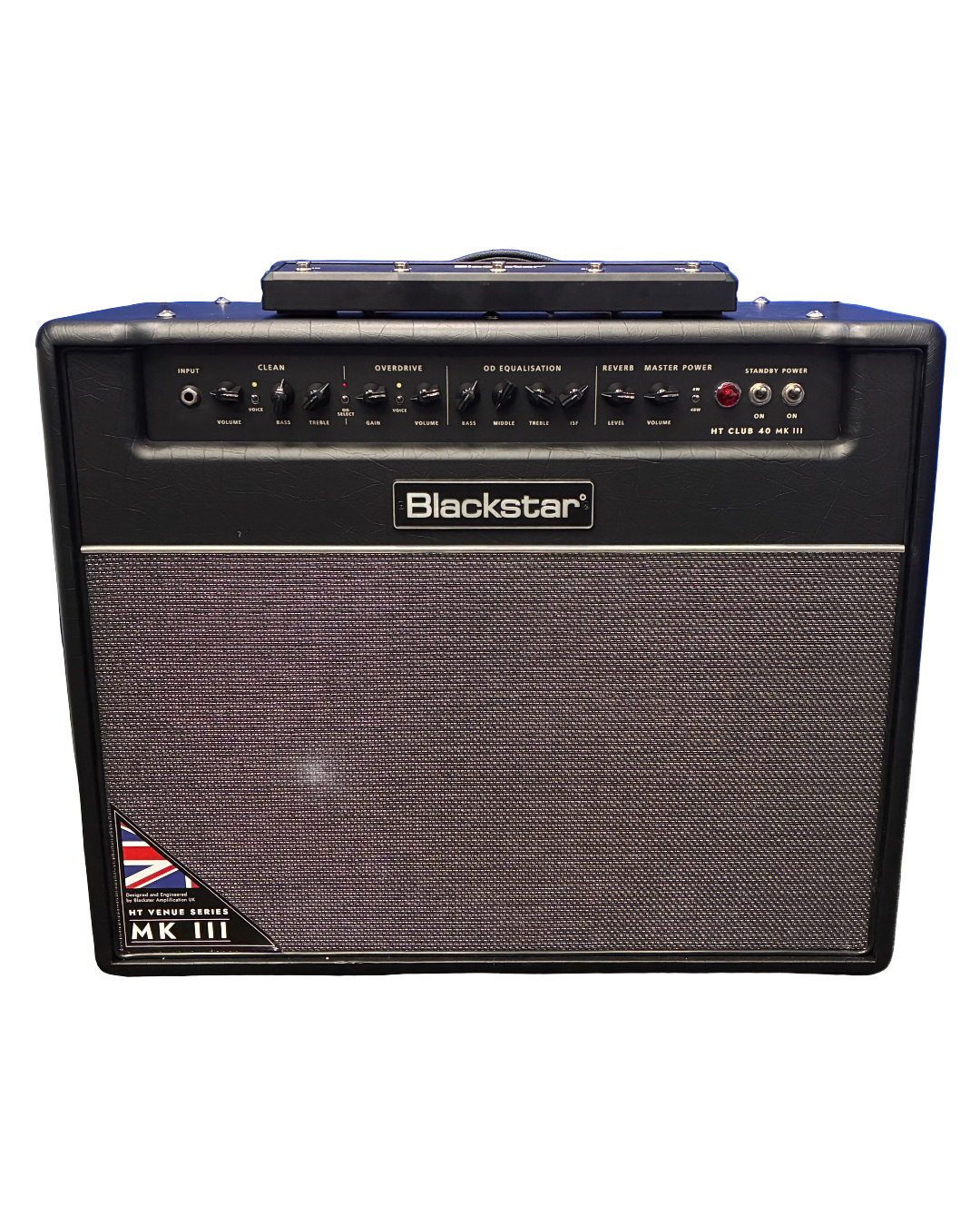 BLACKSTAR GUITAR AMPLIFIER HT CLUB 40 MK III + BLACKSTAR FS-14 FOOTSWITCH - W/ POWER CORD, & LEAD